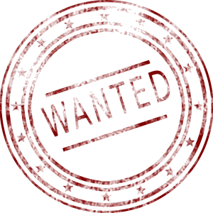 stamp, wanted, seal